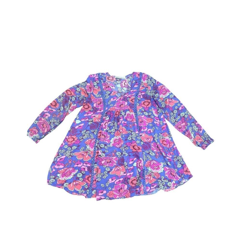 Rustty Dustty Women's Purple & Pink Mini Dress - Picture 3 of 8